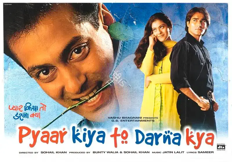 Sohail Khan (Producer), Pyaar Kiya To Darna Kya, 1998, Full Sheet Poster