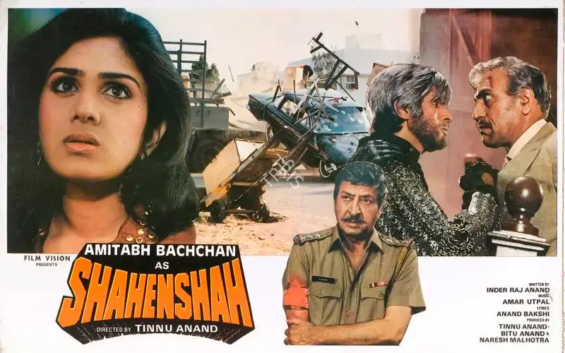Bittu Anand (Producer), Shahenshah, 1988, Lobby Card