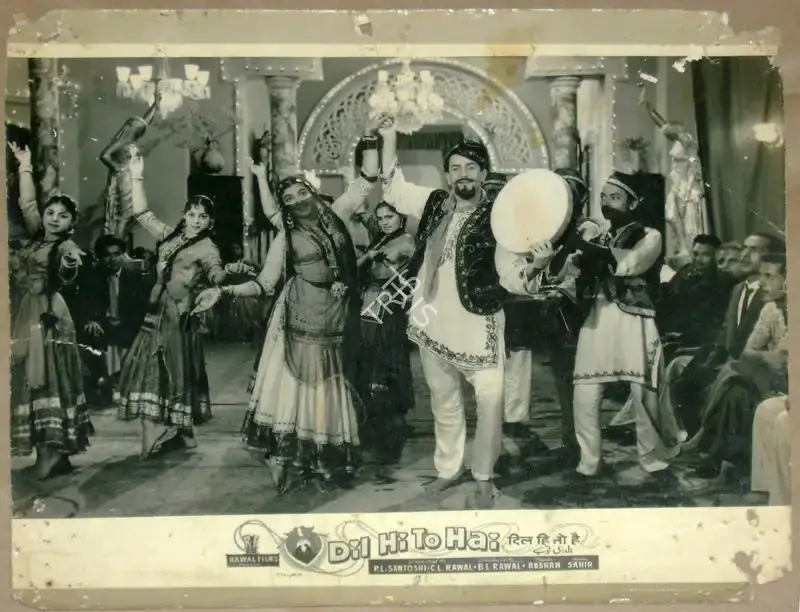 Dharam Chopra (Cinematographer), Dil Hi To Hai, 1963, Lobby Card