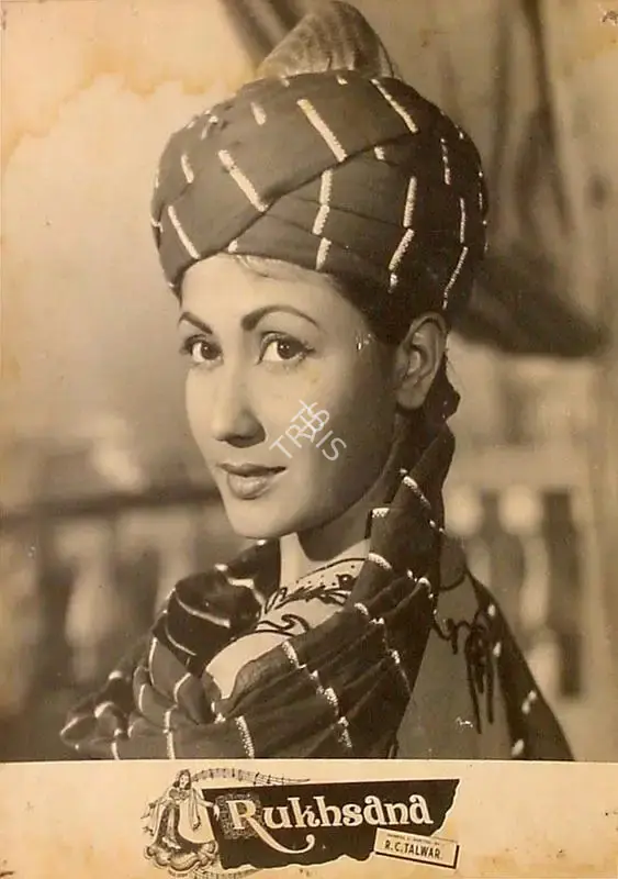 Prakash Malhotra (Cinematographer), Rukh Sana, 1955, Lobby Card