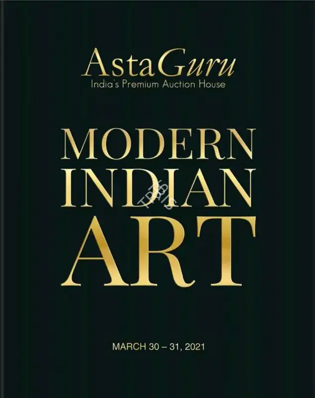 Asta Guru (Auction House), Modern Indian Art, 2021, Auction Catalogue