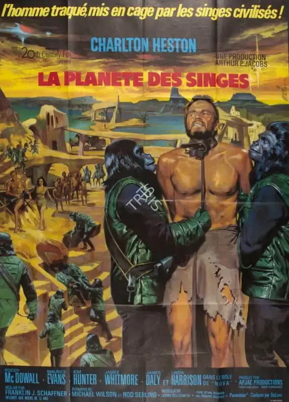 Arthur P. Jacobs (Producer), Planet Of The Apes, 1968, Poster