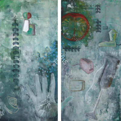 Heeral Trivedi (Artist), Untitled, 2002, Painting