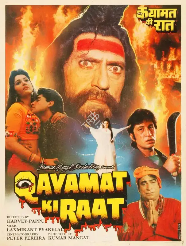 Kumar Mangat (Producer), Qayamat Ki Raat, 1990, Song-Synopsis Booklet