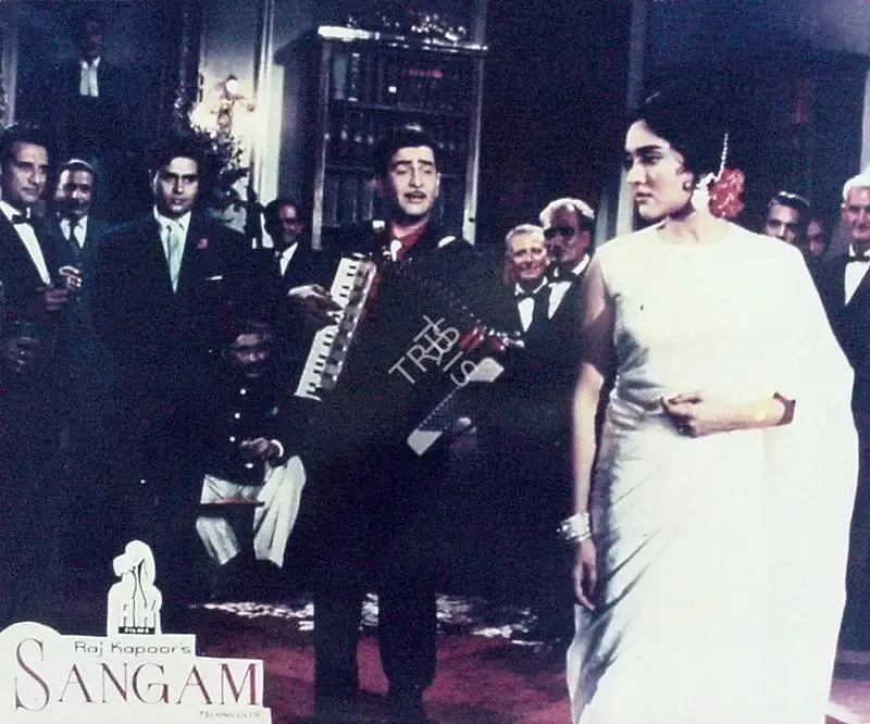 Radhu Karmakar (Cinematographer), Sangam, 1964, Lobby Card