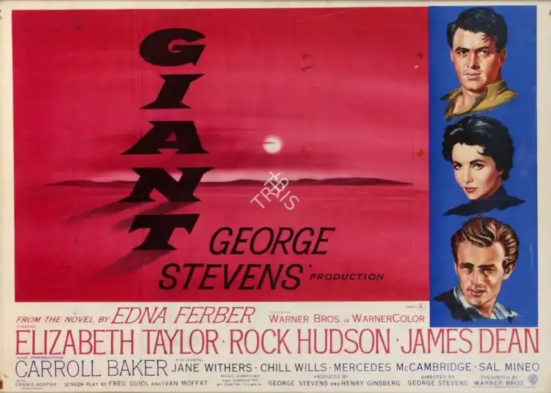 George Stevens (Producer), Giant, 1956, Poster