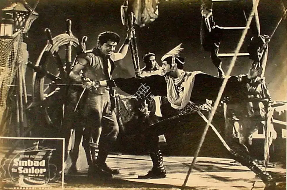 Nanabhai Bhatt (Director), Sinbad Jahaaji, 1952, Lobby Card