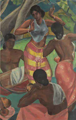 Keyt, George (Artist). Untitled, c.1920-1930s | Painting, Ch.NeY/14.09.16, 2016 · Christie's