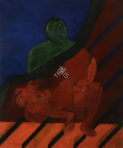 Tyeb Mehta (Artist), Untitled, 1969, Painting