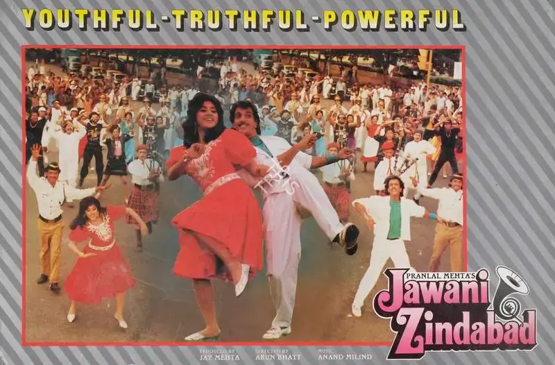 Jay Mehta (Producer), Jawani Zindabad, 1990, Lobby Card