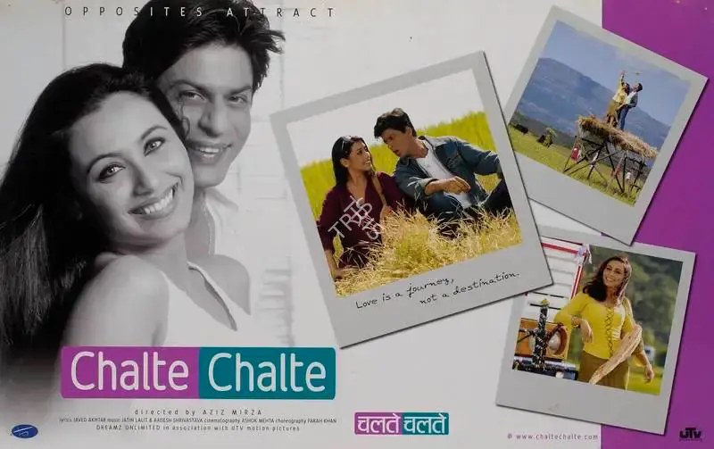 Juhi Chawla (Producer), Chalte Chalte, 2003, Lobby Card