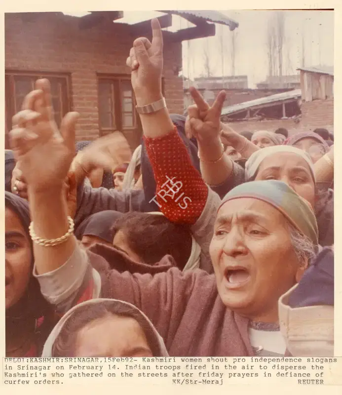 Meraj (Photographer), Del01: Kashmir: Srinagar, 15Feb92, 1992, Contemporary Photograph
