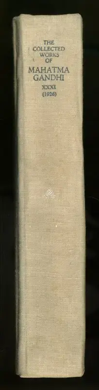 Mahatma Gandhi (Author), The Collected works of Mahatma Gandhi, 1969, Edited Book