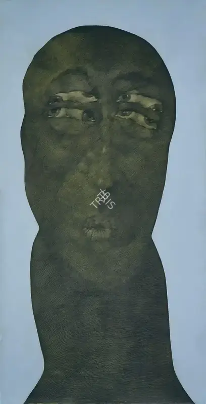 Rahul Chowdhury (Artist), Burning Desire Illusion 32, 2007, Painting