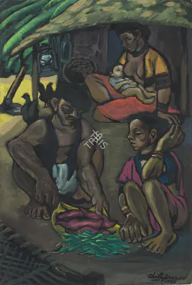 Chittaprosad (Artist), Untitled, 1956, Painting