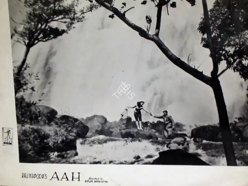Jaywant Pathare (Cinematographer), Aah, 1953, Lobby Card