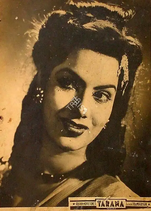 Ram Daryani (Director), Tarana, 1951, Lobby Card