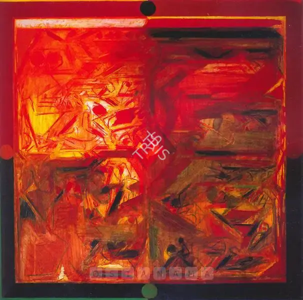 S.H. Raza (Artist), Rajasthan, 1981, Painting