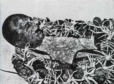 Gieve Patel (Artist), Dead Politician, 1969, Painting