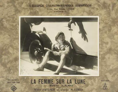 Fritz Lang (Producer), Woman in the Moon, 1929, Lobby Card