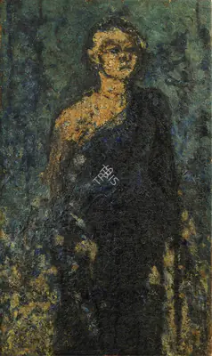 Baij, Ramkinkar (Artist). Untitled, n.d. | Painting, Os.Mum/19.01.08, 2008 · Osian's