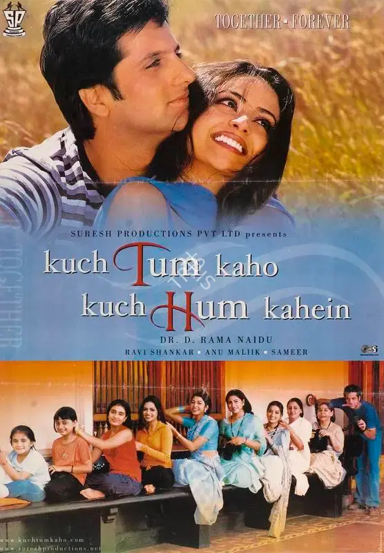 D.Rama Naidu (Producer), Kuch Tum Kaho Kuch Hum Kahein, 2002, Full Sheet Poster