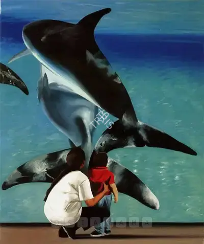 Shibu Natesan (Artist), Day Of Wonder, 2005, Painting