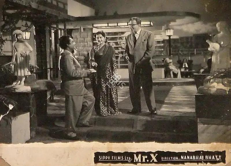 T.C. Dewan (Producer), Mr  X, 1957, Lobby Card