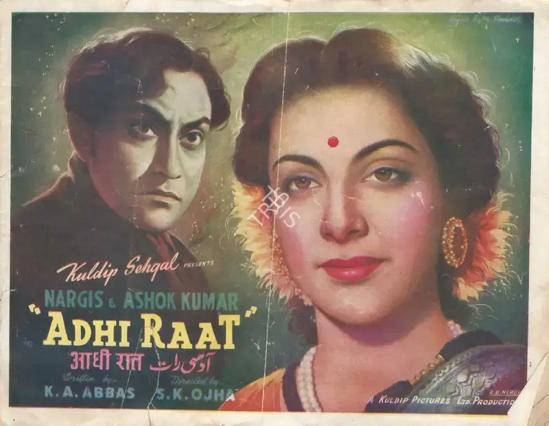 S.K. Ojha (Director), Aadhi Raat, 1950, Song-Synopsis Booklet