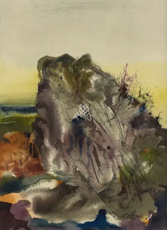 Dasgupta, Bimal (Artist). Untitled, 1991 | Painting, Sa.Onl/08.05.25, 2025 · Saffronart