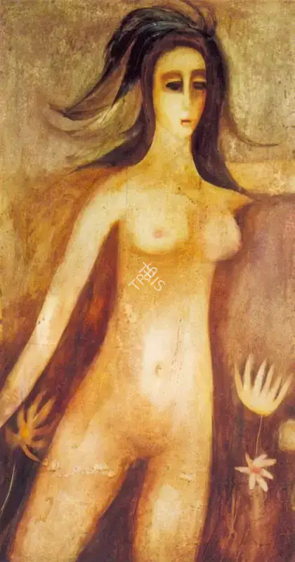 Anjolie Ela Menon (Artist), Untitled, 1971, Painting