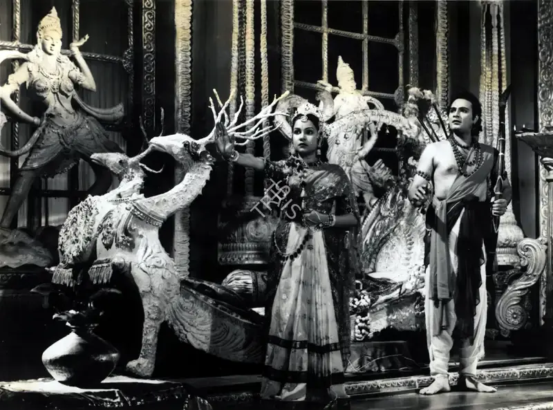 Homi Wadia (Producer), Chandrasena, 1959, Photographic Still