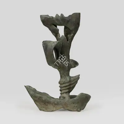 Davierwalla, A.M. (Artist). Fleur du Mal, 1961 | Sculpture, Sa.Onl/25.06.20, 2020 · Saffronart