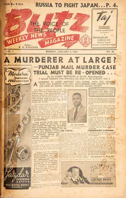 R.K. Karanjia (Editor), Blitz, 1942, Magazine