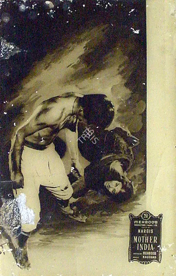 Faredoon A. Irani (Cinematographer), Mother India, 1957, Lobby Card
