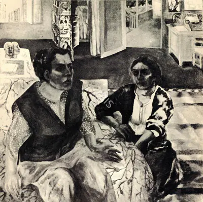 Nalini Malani (Artist), Concerning a Friend, 1981, Painting