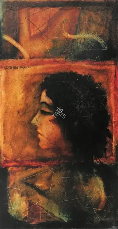 Anjolie Ela Menon (Artist), Untitled, 1986, Painting