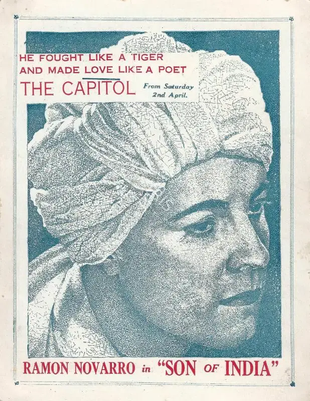 Jacques Feyder (Director), Son of India, 1931, Handbill