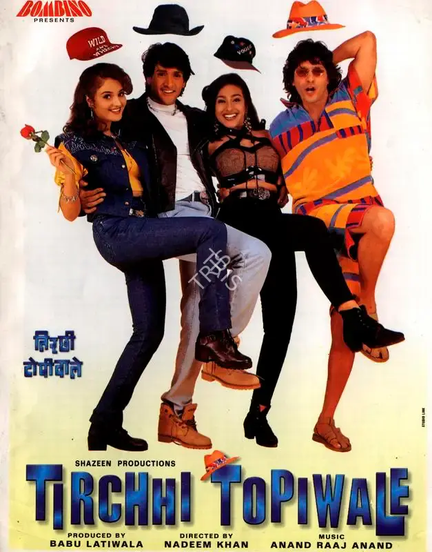 Babu Latiwala (Producer), Tirchhi Topiwale, 1998, Song-Synopsis Booklet