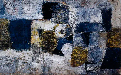M.X. Suzairaj (Artist), Resting, 1965, Painting