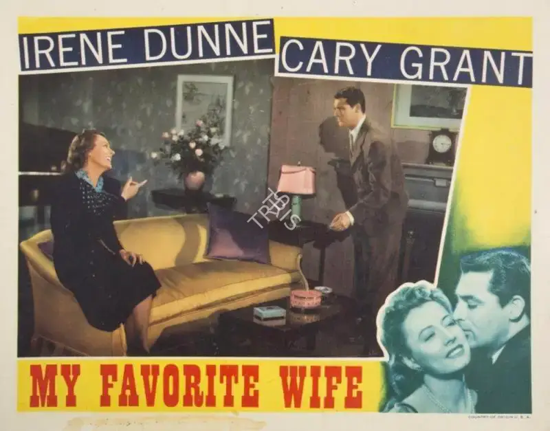 Garson Kanin (Director), My Favorite Wife, 1940, Lobby Card