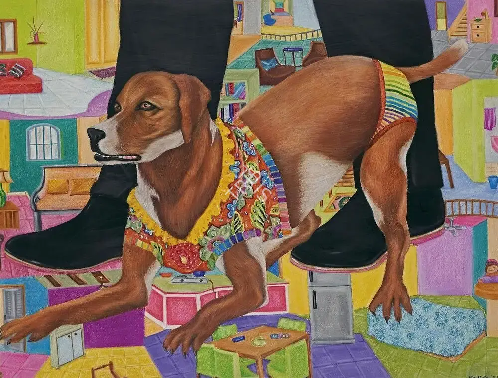 P.S. Jaya (Artist), Untitled, 2014, Painting