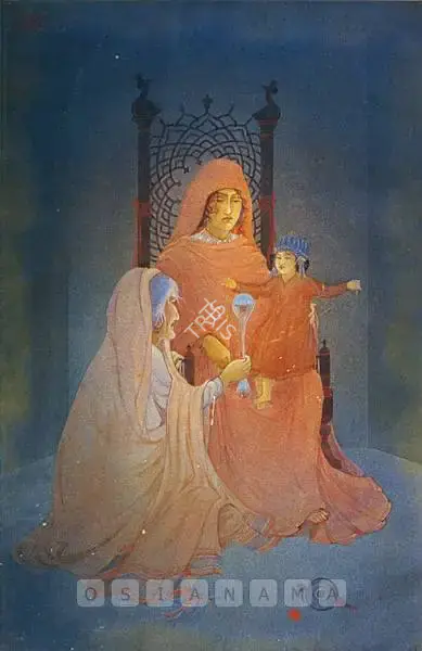 M.A.R. Chughtai (Artist), Untitled, Painting