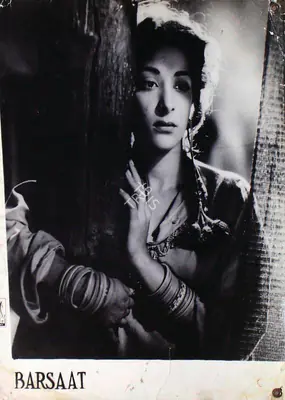Jal Mistry (Cinematographer), Barsaat, 1949, Lobby Card