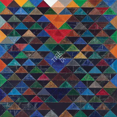 Raza, S.H. (Artist). Triangles, 1997 | Painting, AG.Mum/28.04.24, 2024 · Asta Guru