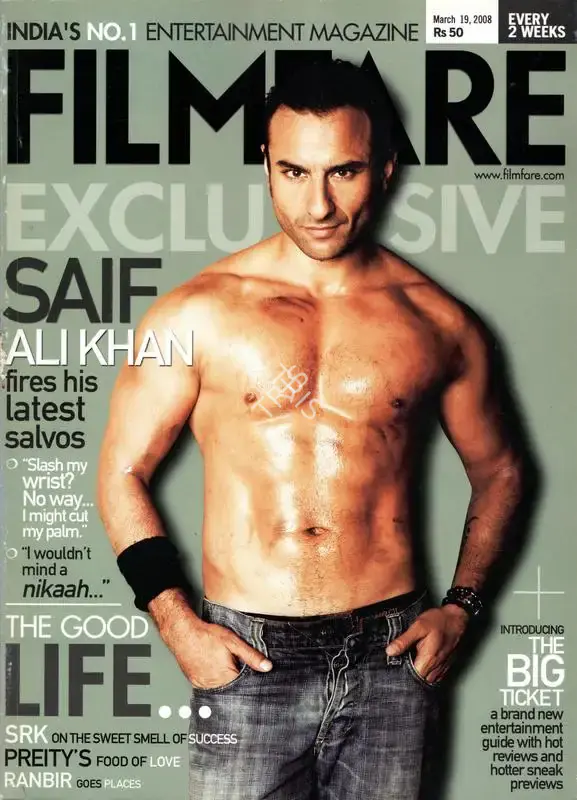 Jitesh Pillaai (Editor), Filmfare, 2008, Magazine