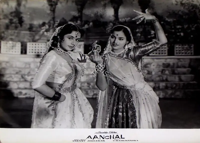 Vasant Joglekar (Producer), Aanchal, 1960, Lobby Card