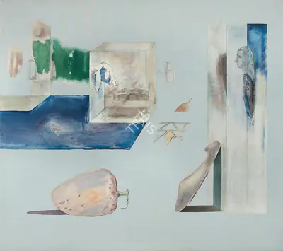 Barwe, Prabhakar (Artist). Enraptured Visitor, 1991 | Painting, DAG.Del/06.12.16, 2016 · DAG
