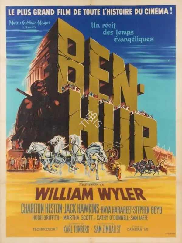 William Wyler (Director), Ben-Hur, 1959, Poster