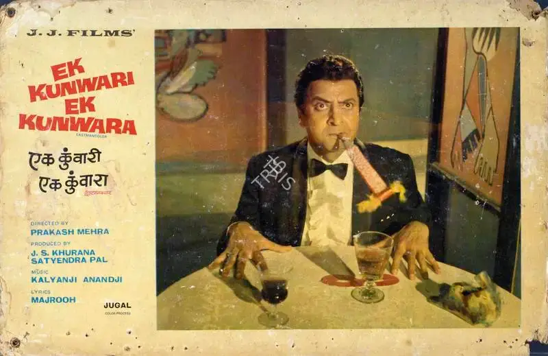 Satyendra Pal (Producer), Ek Kunwari Ek Kunwara, 1973, Lobby Card